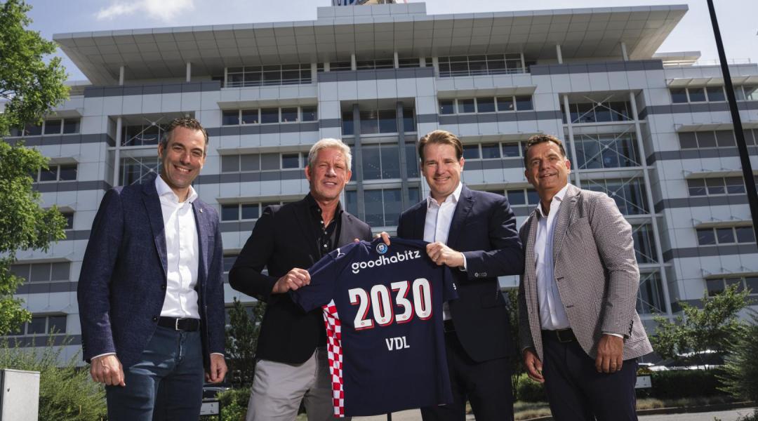 VDL Groep extends sponsorship contracts with PSV and FC Eindhoven for 5 years