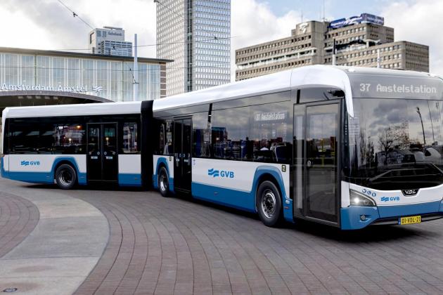 Serie van 84 nieuwe generatie VDL Citea’s maakt OV Amsterdam duurzamer