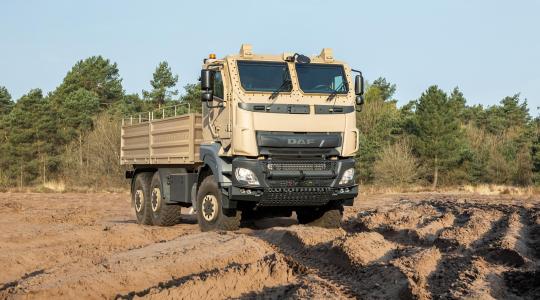 DAF, Tatra and VDL display unique military 6x6 truck at BEDEX 2026